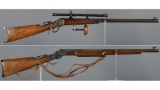 Two American Single Shot Rifles