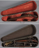 Two Pistol Grip Firearms with Cases