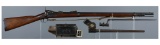 U.S. Springfield 1879 Trapdoor Rifle with Bayonet, Accessories