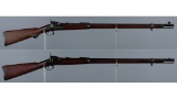 Two U.S. Springfield Model 1884 Trapdoor Rifles