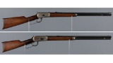 Two Winchester Lever Action Rifles