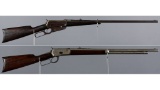 Two Winchester Lever Action Rifles