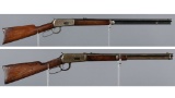 Two Winchester Model 1894 Lever Action Long Guns
