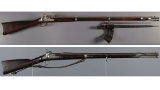Two Civil War Era U.S. Martial Percussion Rifles
