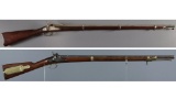 Two Civil War Era U.S. Martial Muzzleloading Percussion Rifles