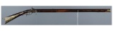 Engraved J.F. Gehrett Full-Stock Percussion Rifle