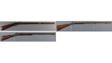 Three Percussion Muzzleloading Long Guns