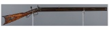 D. Weeks Marked American Over/Under Back Action Percussion Rifle