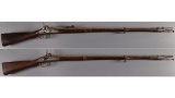 Two U.S. Percussion Long Guns