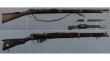 Two European Military Bolt Action Rifles
