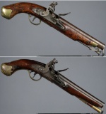 Two Napoleonic Wars Era British Flintlock Pistols