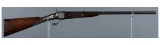Alexander Henry Falling Block Hammer Rifle