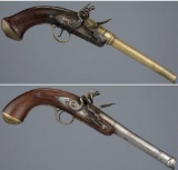 Two Flintlock Pistols