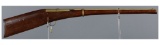 19th Century Brass Barrel Cylinder Reservoir Air Gun