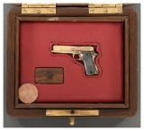 Gold Plated Tom Weston Colt Model 1911A1 Pistol