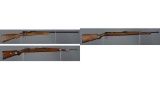Three German Bolt Action Long Guns