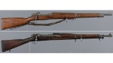 Two American 1903 Pattern Bolt Action Rifles