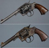 Two Colt Double Action Revolvers