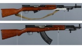 Two Chinese SKS Semi-Automatic Rifles