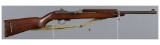 U.S. Winchester M1 Semi-Automatic Carbine with Carrying Case
