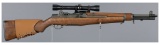 U.S. Springfield Armory M1 Garand Tanker Style Rifle with Scope