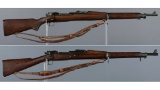 Two U.S. Springfield 1903 Bolt Action Rifles