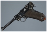 DWM Model 1906 Portuguese Contract Luger Pistol with Holster