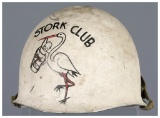 Early U.S. M1 Helmet with 