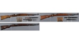 Three European Military Bolt Action Mauser Rifles