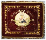 Elaborate Flag for a German Veterans' Association