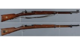 Two Swedish Mauser Bolt Action Rifles