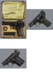 Three Belgian Semi-Automatic Pistols
