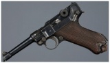 DWM Blank Chamber Luger Semi-Automatic Pistol