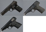 Three European Semi-Automatic Pistols