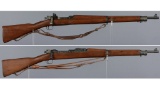 Two U.S. Bolt Action Military Rifles