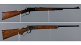 Two Winchester Lever Action Rifles