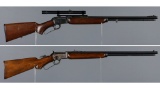Two Marlin Model 39A Lever Action Rifles