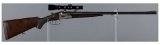 Factory Engraved Gustav Genschow Clamshell Boxlock Double Rifle
