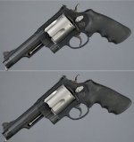 Two Consecutively Serialized Smith & Wesson Model 500 Revolvers