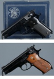 Two Smith & Wesson Semi-Automatic Pistols