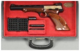 Belgian Browning Medalist Semi-Automatic Pistol with Case