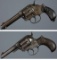 Two Antique Colt Double Action Revolvers