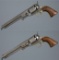 Two Civil War Era Colt Model 1851 Navy Percussion Revolvers