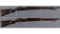 Two German Mauser Kar 98 Bolt Action Carbines