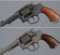 Two Smith & Wesson Double Action Revolvers