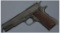 U.S. Colt Model 1911A1 Semi-Automatic Pistol