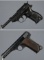 Two World War II German Proofed Semi-Automatic Pistols