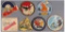 Six World War II Bomb Group Aviation Patches