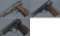 Three German Occupation European Semi-Automatic Pistols