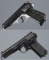 Two European Military Pattern Semi-Automatic Pistols